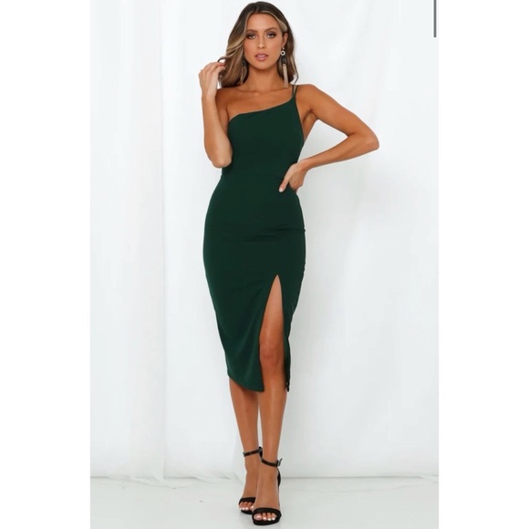 Hello Molly Dresses & Skirts - Medium Hello Molly Taking It Back Dress/Forest Green